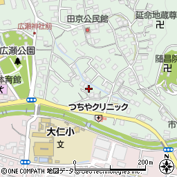 静岡県伊豆の国市田京84-7周辺の地図