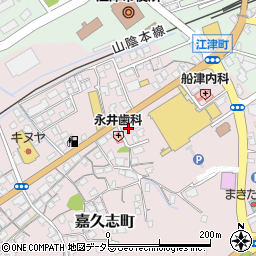 島根銀行江津支店周辺の地図