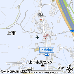 岡山県新見市上市405周辺の地図