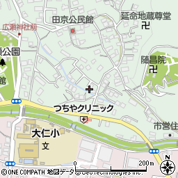 静岡県伊豆の国市田京66-16周辺の地図