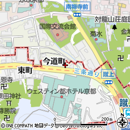 京都府京都市東山区東分木町268周辺の地図