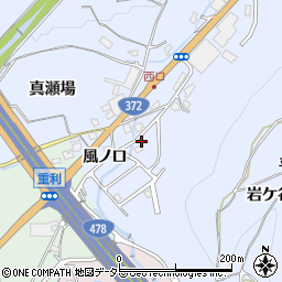 京都府亀岡市余部町（鰻塚）周辺の地図