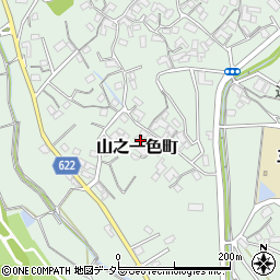 三重県四日市市山之一色町2159周辺の地図