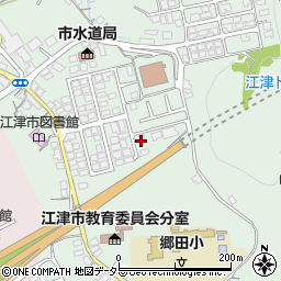 江津市森林組合周辺の地図