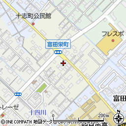 張替本舗金沢屋四日市店周辺の地図