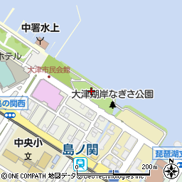 滋賀県大津市島の関13周辺の地図