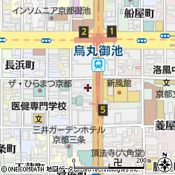 全国労働保険事務組合連合会　京都支部（一般社団法人）周辺の地図