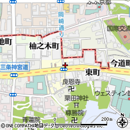 コンセプト蹴上パーキング周辺の地図