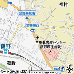 浮田ふとん店周辺の地図