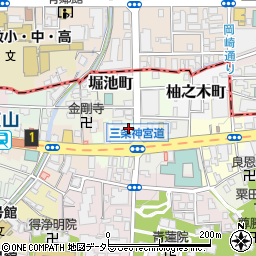 京都府京都市東山区西町151周辺の地図
