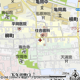 京都府亀岡市旅籠町26周辺の地図