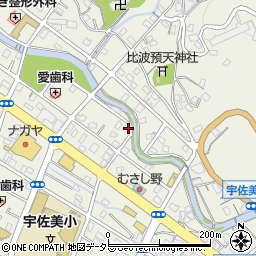 静岡県伊東市宇佐美周辺の地図