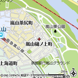 京都府京都市西京区嵐山樋ノ上町18-34周辺の地図