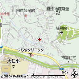 静岡県伊豆の国市田京50-6周辺の地図