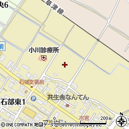 滋賀県湖南市石部東2丁目7周辺の地図