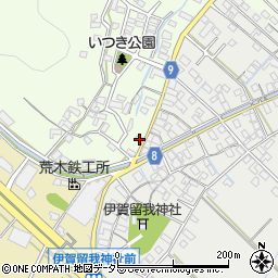 三重県四日市市大矢知町1493周辺の地図