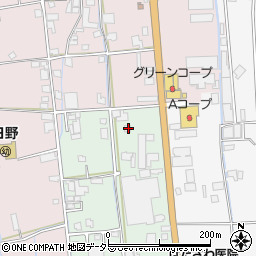 兵庫県西脇市富田町52周辺の地図