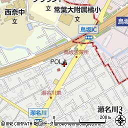 ミニストップ静岡瀬名川店周辺の地図