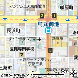 京都府京都市中京区柿本町412周辺の地図