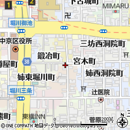 コンセプト姉小路あぶらパーキング周辺の地図