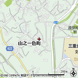 三重県四日市市山之一色町2161周辺の地図