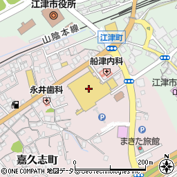 ボブヘアー　ゆめタウン江津店周辺の地図