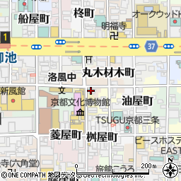 京都府京都市中京区木之下町290周辺の地図