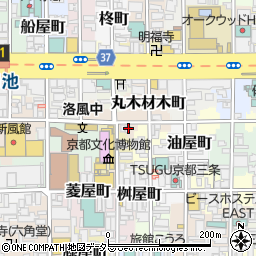 京都府京都市中京区木之下町294周辺の地図