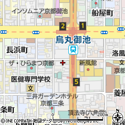 京都府京都市中京区柿本町417周辺の地図
