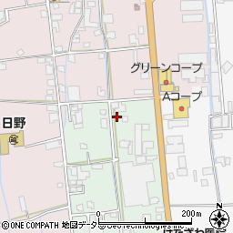 兵庫県西脇市富田町55周辺の地図