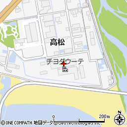 三重県三重郡川越町高松1424-1周辺の地図