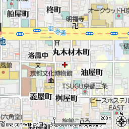 京都府京都市中京区木之下町298周辺の地図