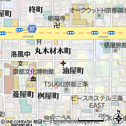 京都府京都市中京区木之下町303周辺の地図