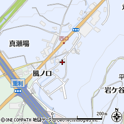 京都府亀岡市余部町岩ケ谷周辺の地図