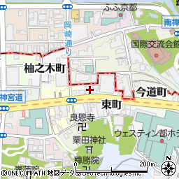 立正佼成会　京都教会周辺の地図