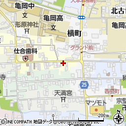 京都府亀岡市旅籠町7周辺の地図