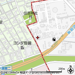 三重県三重郡川越町高松1622-2周辺の地図