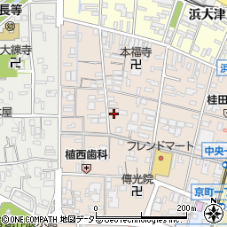 綾子周辺の地図