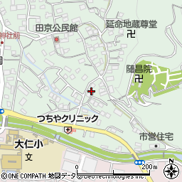 静岡県伊豆の国市田京50-5周辺の地図