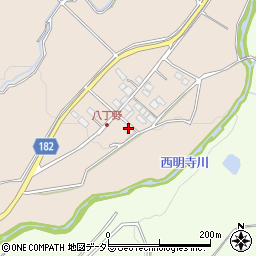 滋賀県蒲生郡日野町西明寺486-1周辺の地図
