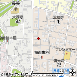江戸家美粧院周辺の地図