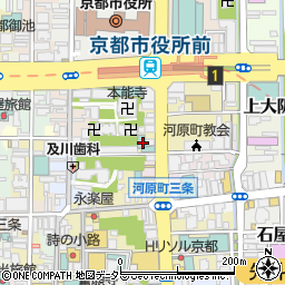 ホテルグラン・エムズ京都周辺の地図