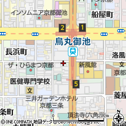 京都府京都市中京区柿本町420周辺の地図