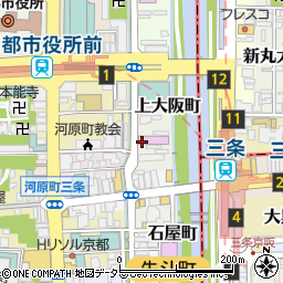 リバースイート 京都鴨川迎賓館周辺の地図