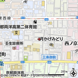 千吉クリーニング店周辺の地図
