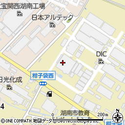ディックシート株式会社　滋賀工場周辺の地図
