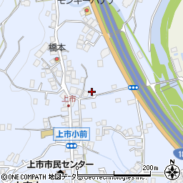 岡山県新見市上市665-4周辺の地図