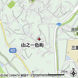 三重県四日市市山之一色町2164周辺の地図