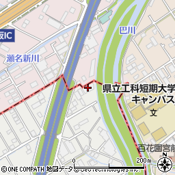 デリカフーズ静岡周辺の地図