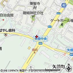 滋賀県草津市矢橋町119周辺の地図